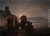 Famous Ved Paintings - Ruiner Ved Baia